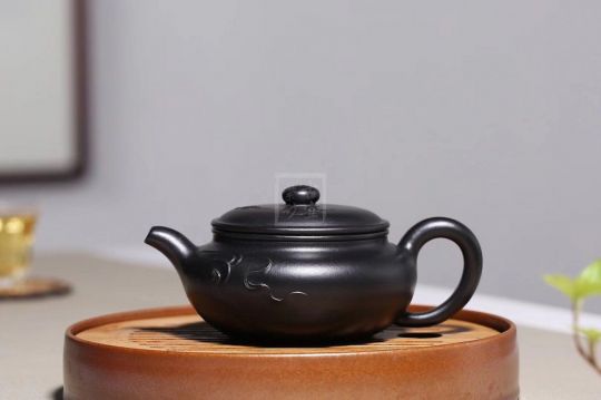 《仿古》宜興紫砂壺高級工藝美術(shù)師手工茶壺茶具天青泥仿古