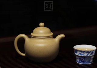 《掇球》宜興紫砂壺助理工藝美術(shù)師手工本山段泡茶壺禮品掇球