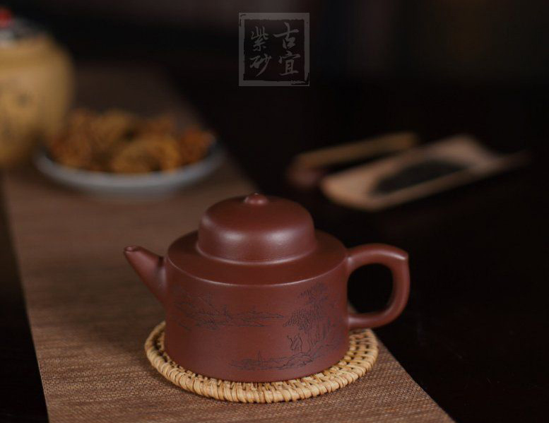 《玉鼎》宜興紫砂壺底槽青高級工藝美術(shù)師手工茶壺茶具創(chuàng)新壺